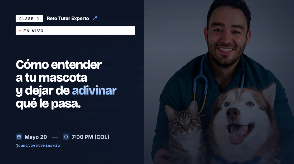 Clase 1: Cómo entender a tu mascota